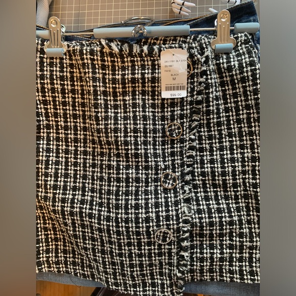 Storia tweed mini skirt size M - Picture 3 of 5